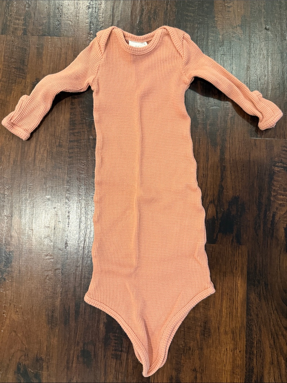 100% Organic Cotton Baby Long Sleeve One-Piece Sleeper